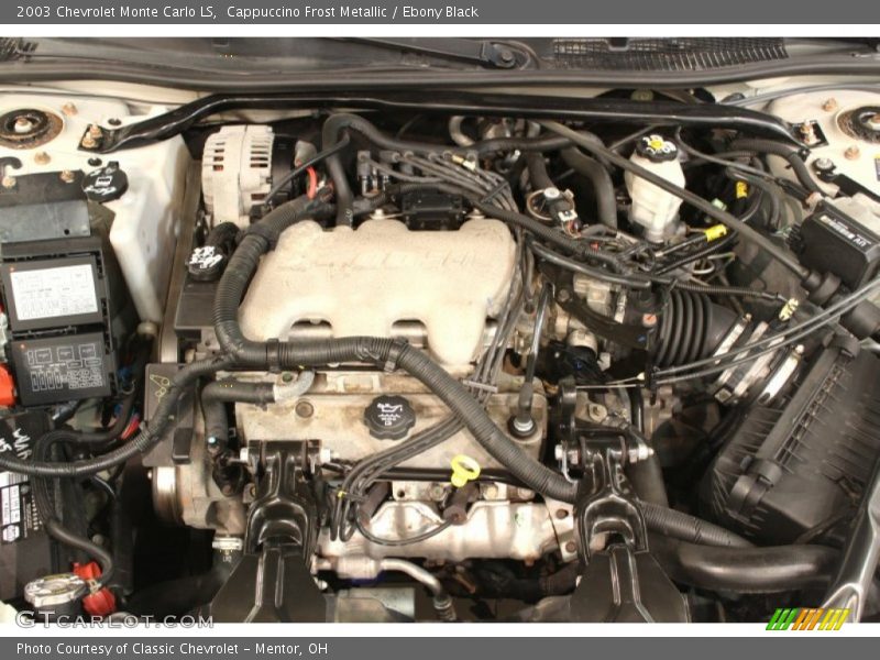 Cappuccino Frost Metallic / Ebony Black 2003 Chevrolet Monte Carlo LS