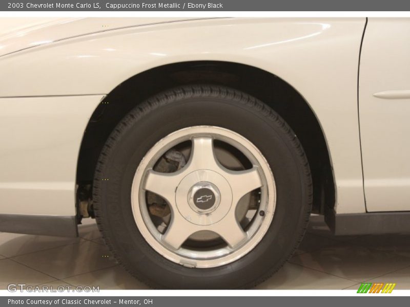 Cappuccino Frost Metallic / Ebony Black 2003 Chevrolet Monte Carlo LS