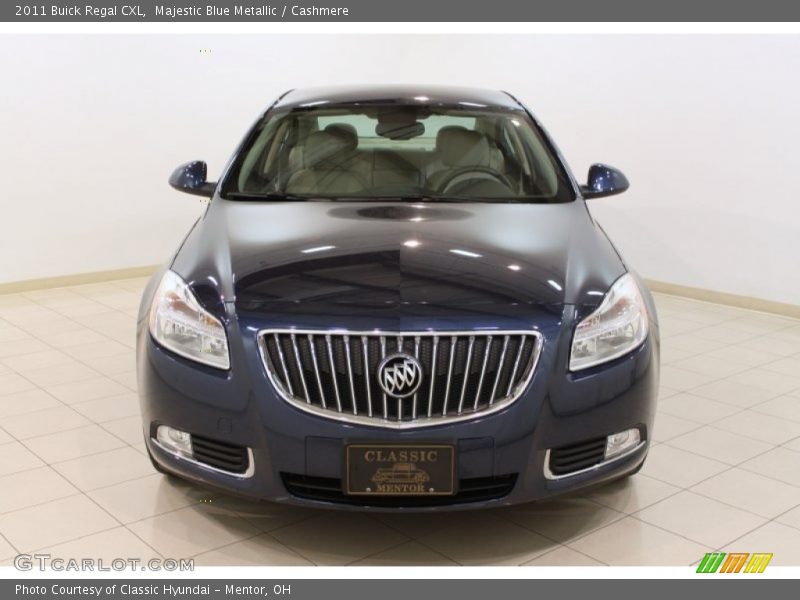 Majestic Blue Metallic / Cashmere 2011 Buick Regal CXL