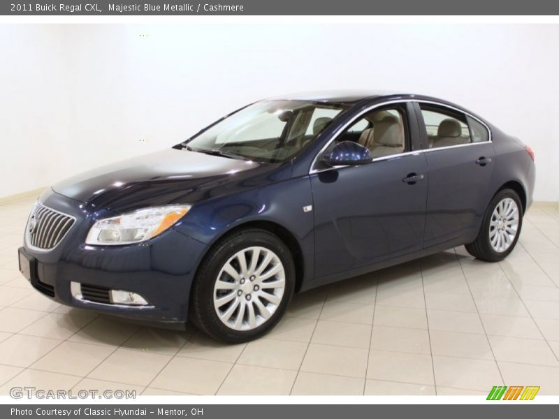 Majestic Blue Metallic / Cashmere 2011 Buick Regal CXL