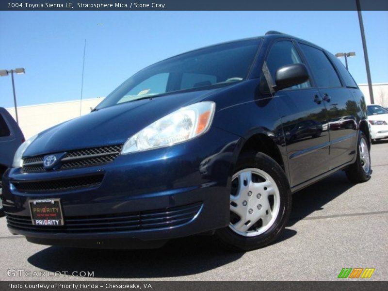 Stratosphere Mica / Stone Gray 2004 Toyota Sienna LE