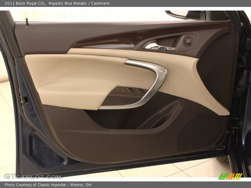 Majestic Blue Metallic / Cashmere 2011 Buick Regal CXL