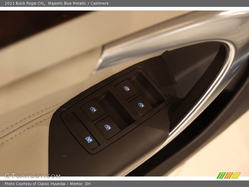 Majestic Blue Metallic / Cashmere 2011 Buick Regal CXL