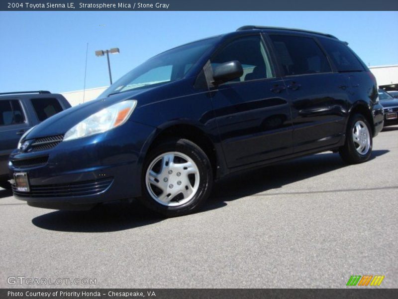 Stratosphere Mica / Stone Gray 2004 Toyota Sienna LE