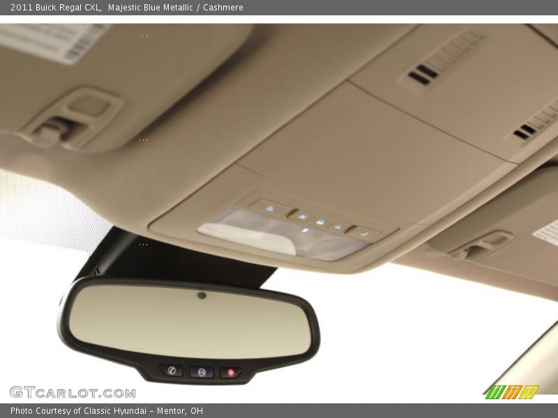 Majestic Blue Metallic / Cashmere 2011 Buick Regal CXL