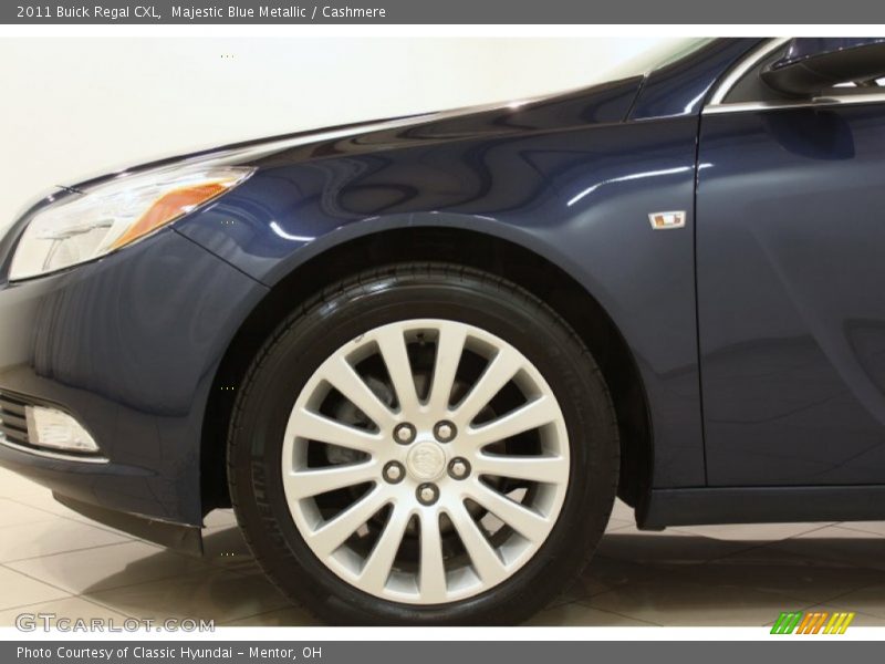 Majestic Blue Metallic / Cashmere 2011 Buick Regal CXL