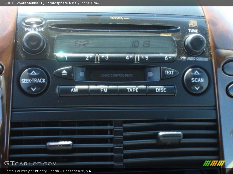 Stratosphere Mica / Stone Gray 2004 Toyota Sienna LE