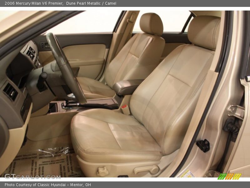 Dune Pearl Metallic / Camel 2006 Mercury Milan V6 Premier