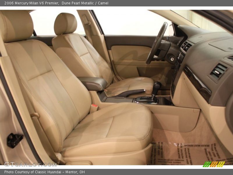 Dune Pearl Metallic / Camel 2006 Mercury Milan V6 Premier