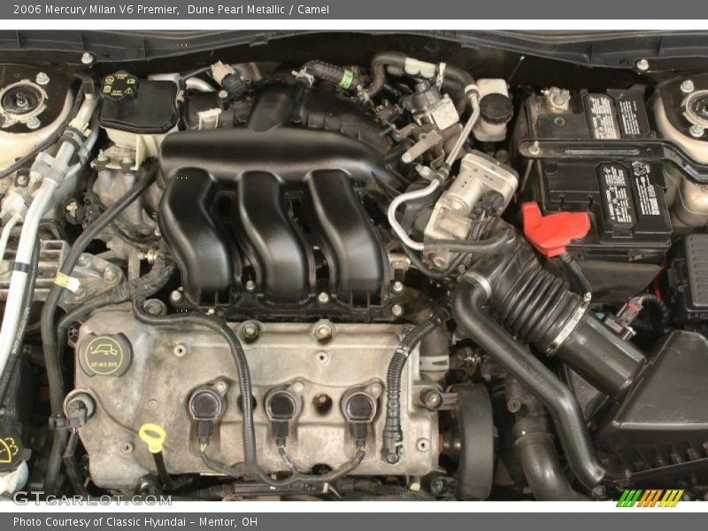 Dune Pearl Metallic / Camel 2006 Mercury Milan V6 Premier