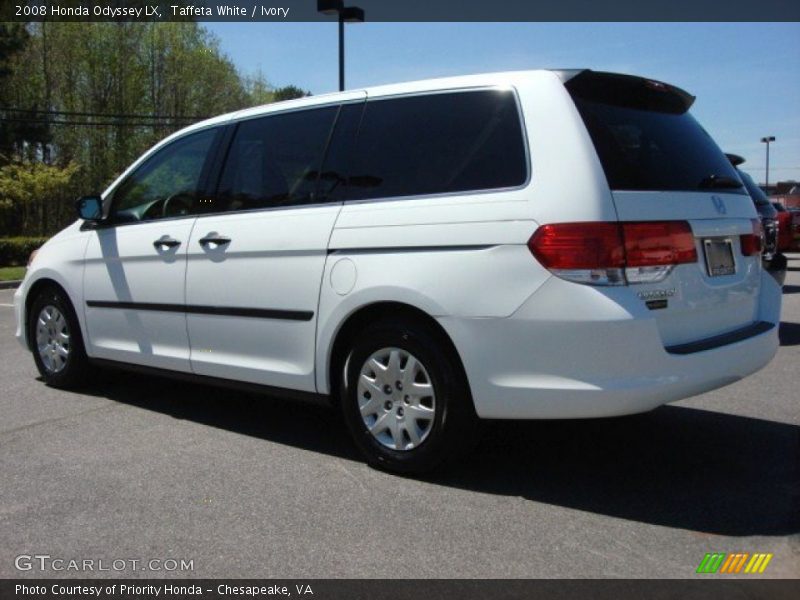 Taffeta White / Ivory 2008 Honda Odyssey LX
