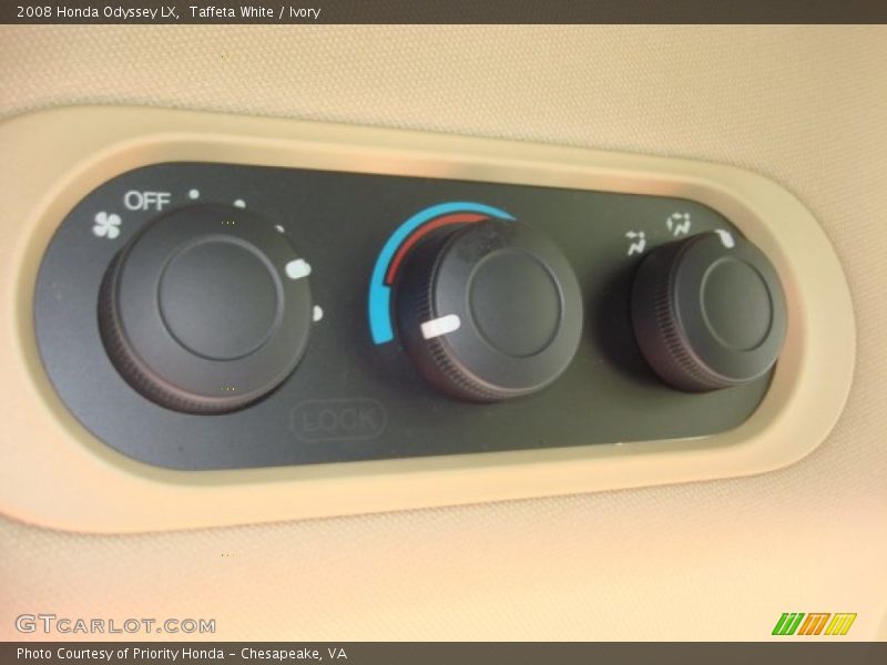 Taffeta White / Ivory 2008 Honda Odyssey LX