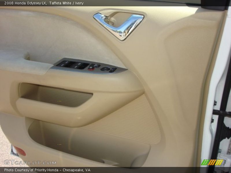 Taffeta White / Ivory 2008 Honda Odyssey LX