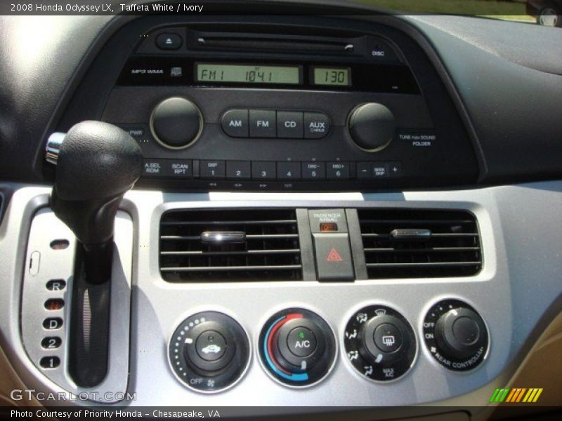 Taffeta White / Ivory 2008 Honda Odyssey LX