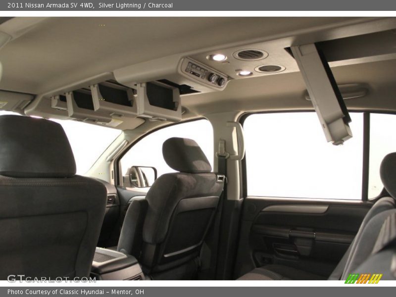  2011 Armada SV 4WD Charcoal Interior