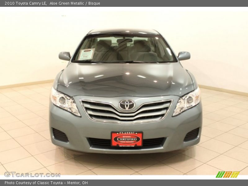 Aloe Green Metallic / Bisque 2010 Toyota Camry LE