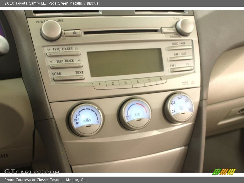 Aloe Green Metallic / Bisque 2010 Toyota Camry LE