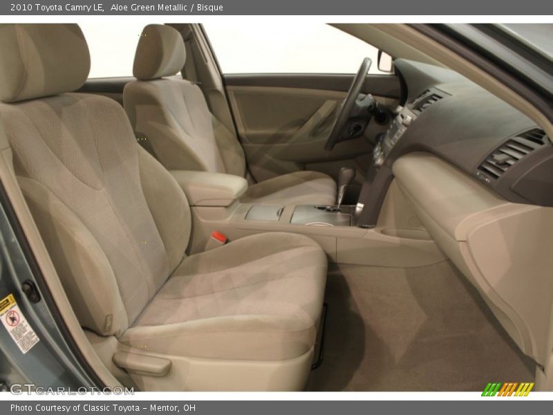 Aloe Green Metallic / Bisque 2010 Toyota Camry LE