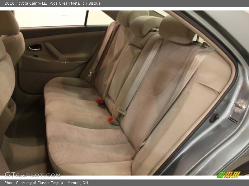 Aloe Green Metallic / Bisque 2010 Toyota Camry LE