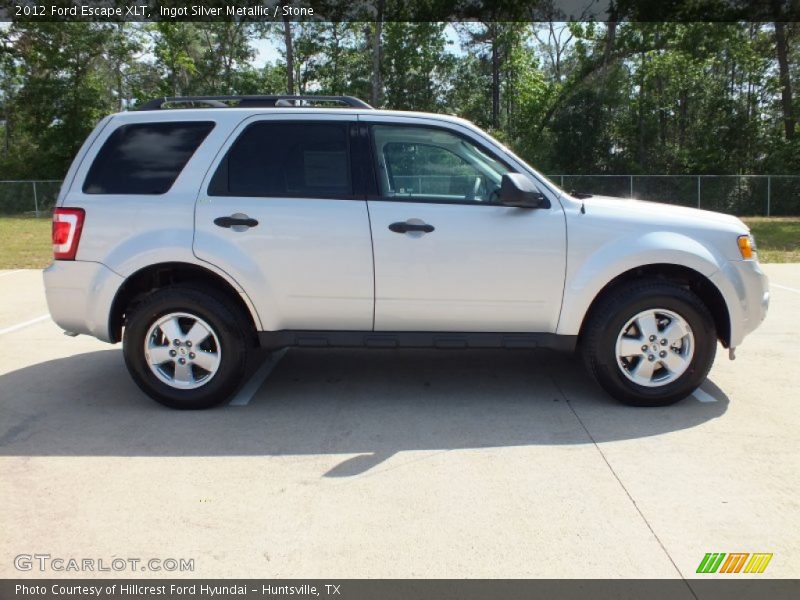 Ingot Silver Metallic / Stone 2012 Ford Escape XLT