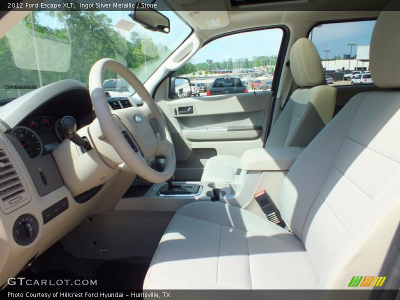 Ingot Silver Metallic / Stone 2012 Ford Escape XLT