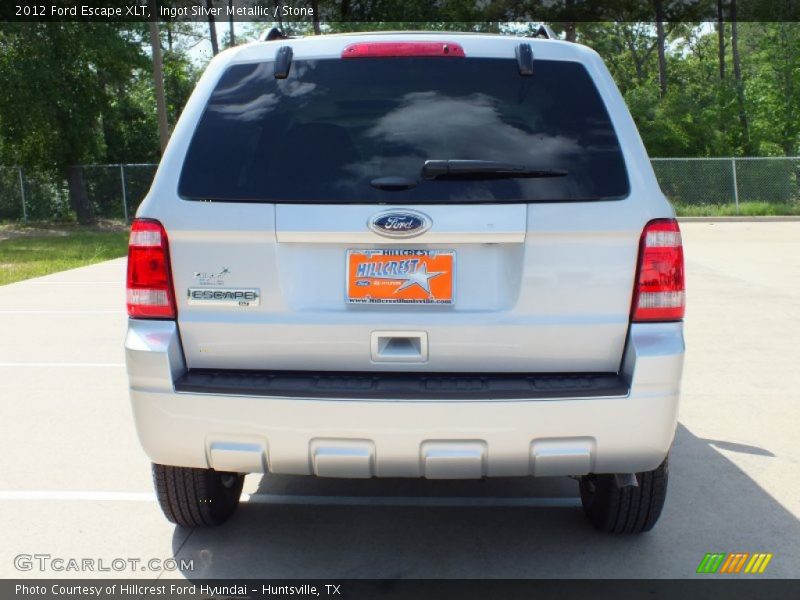 Ingot Silver Metallic / Stone 2012 Ford Escape XLT