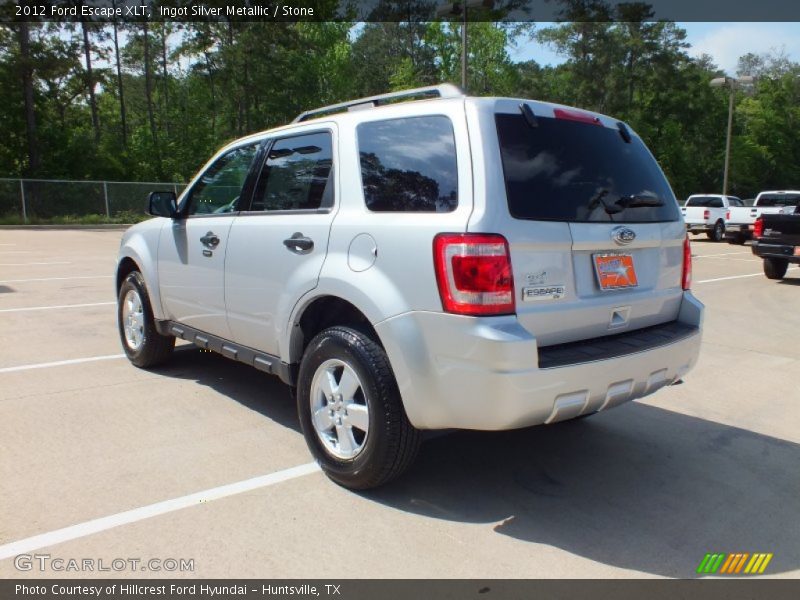 Ingot Silver Metallic / Stone 2012 Ford Escape XLT