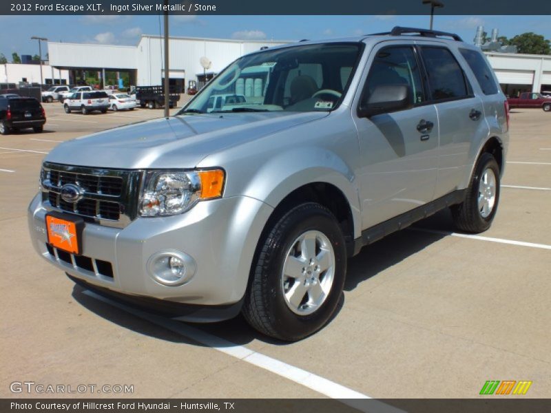 Ingot Silver Metallic / Stone 2012 Ford Escape XLT