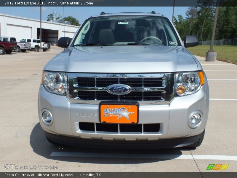 Ingot Silver Metallic / Stone 2012 Ford Escape XLT