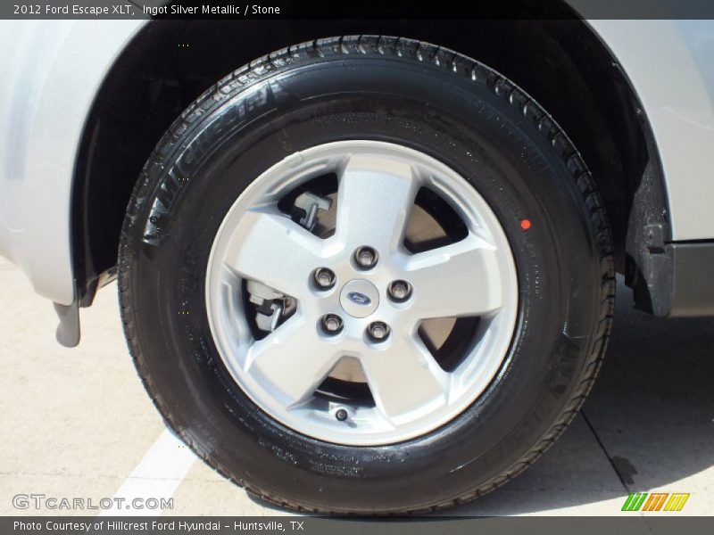Ingot Silver Metallic / Stone 2012 Ford Escape XLT