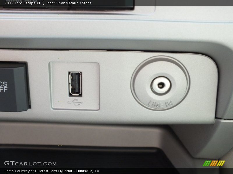 Ingot Silver Metallic / Stone 2012 Ford Escape XLT