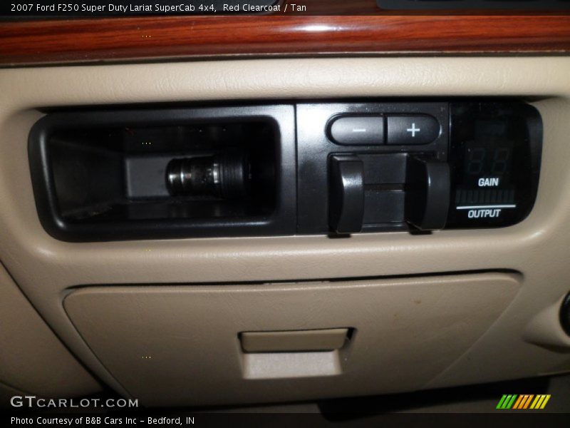Red Clearcoat / Tan 2007 Ford F250 Super Duty Lariat SuperCab 4x4
