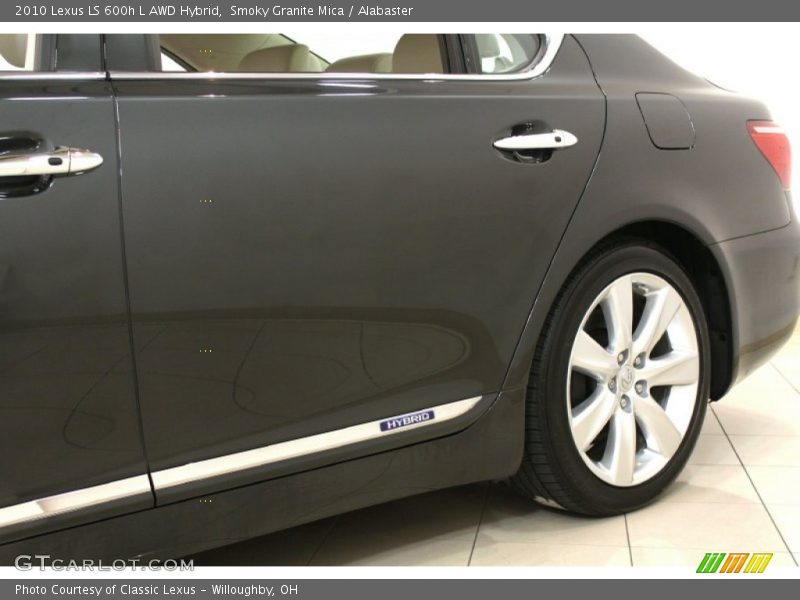 Smoky Granite Mica / Alabaster 2010 Lexus LS 600h L AWD Hybrid