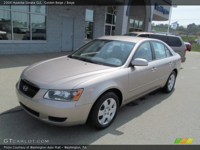 Golden Beige / Beige 2008 Hyundai Sonata GLS