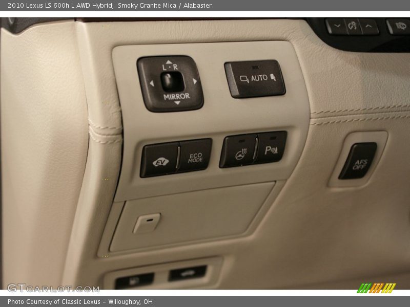 Controls of 2010 LS 600h L AWD Hybrid