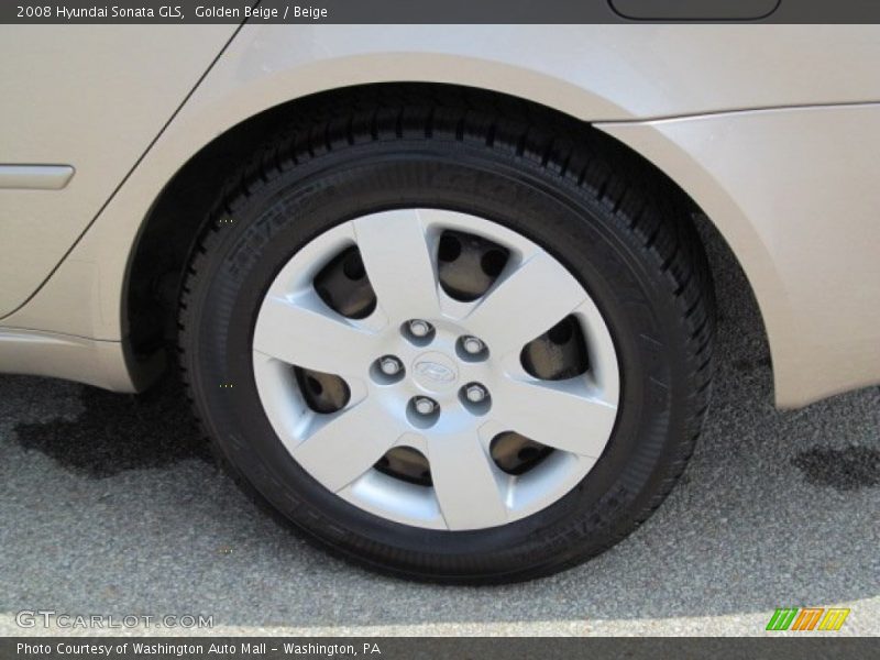 Golden Beige / Beige 2008 Hyundai Sonata GLS
