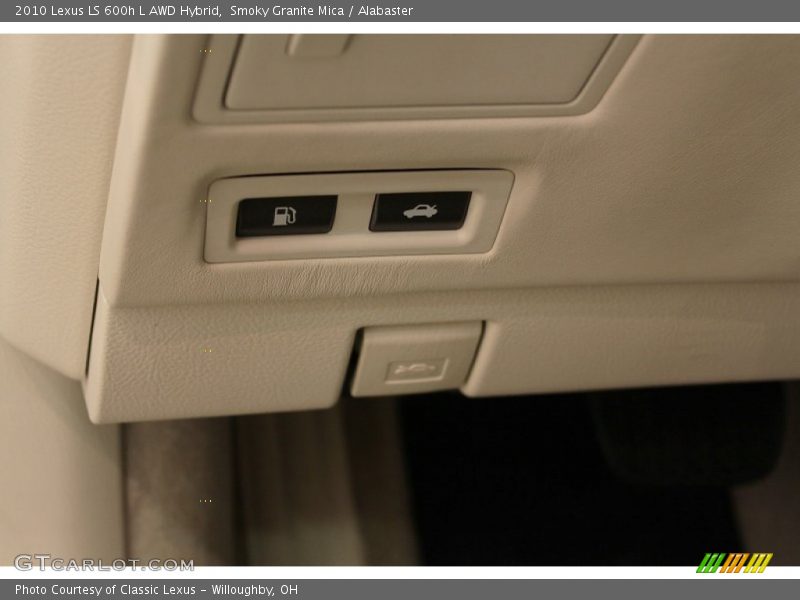 Smoky Granite Mica / Alabaster 2010 Lexus LS 600h L AWD Hybrid
