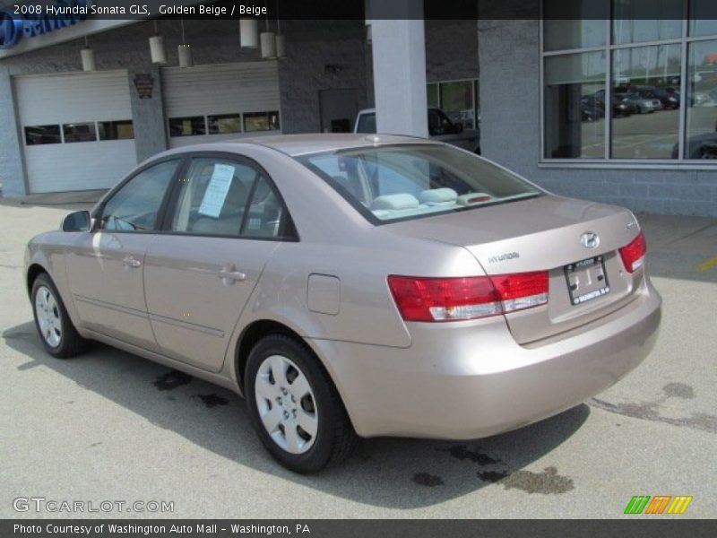 Golden Beige / Beige 2008 Hyundai Sonata GLS