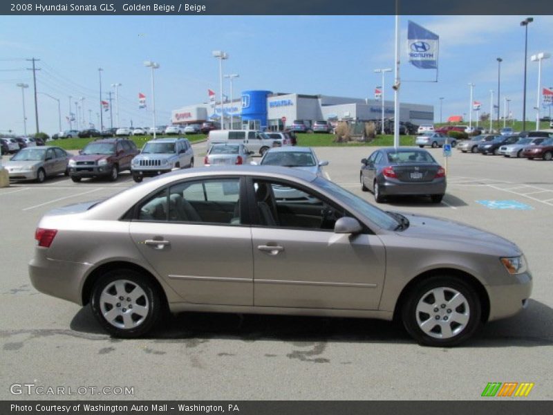 Golden Beige / Beige 2008 Hyundai Sonata GLS