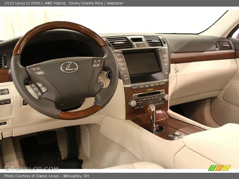 Dashboard of 2010 LS 600h L AWD Hybrid