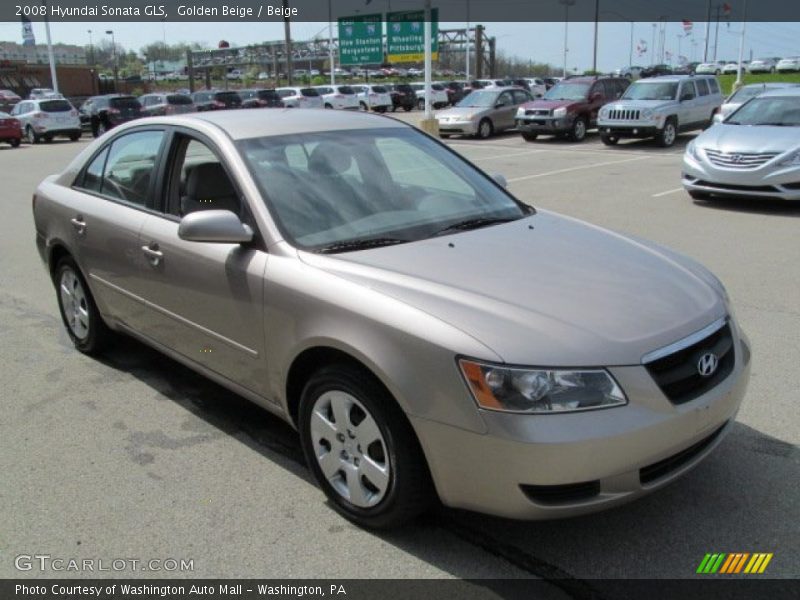 Golden Beige / Beige 2008 Hyundai Sonata GLS
