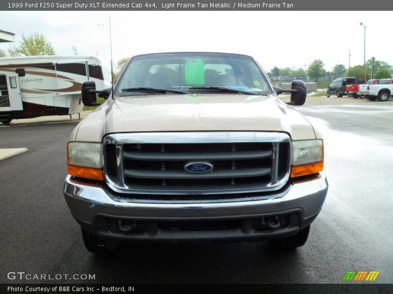 Light Prairie Tan Metallic / Medium Prairie Tan 1999 Ford F250 Super Duty XLT Extended Cab 4x4