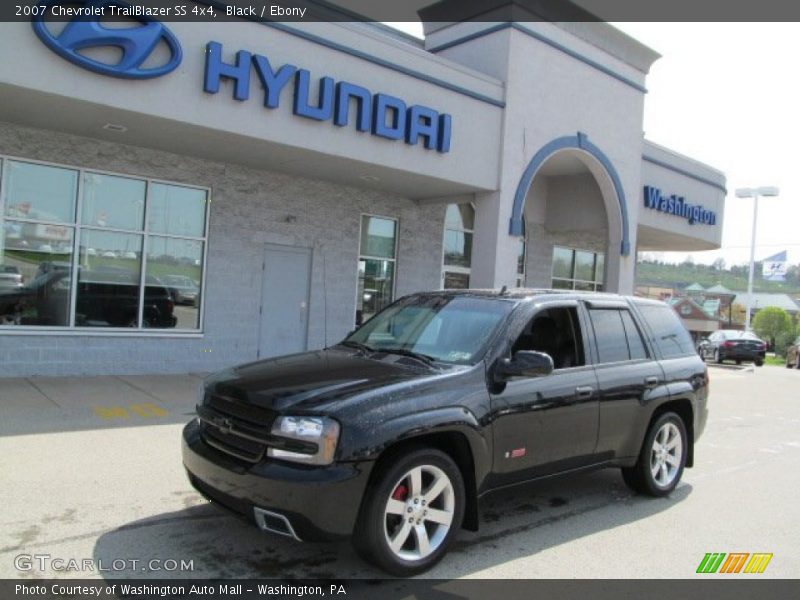 Black / Ebony 2007 Chevrolet TrailBlazer SS 4x4