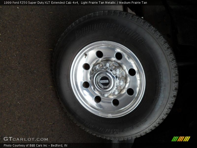 Light Prairie Tan Metallic / Medium Prairie Tan 1999 Ford F250 Super Duty XLT Extended Cab 4x4