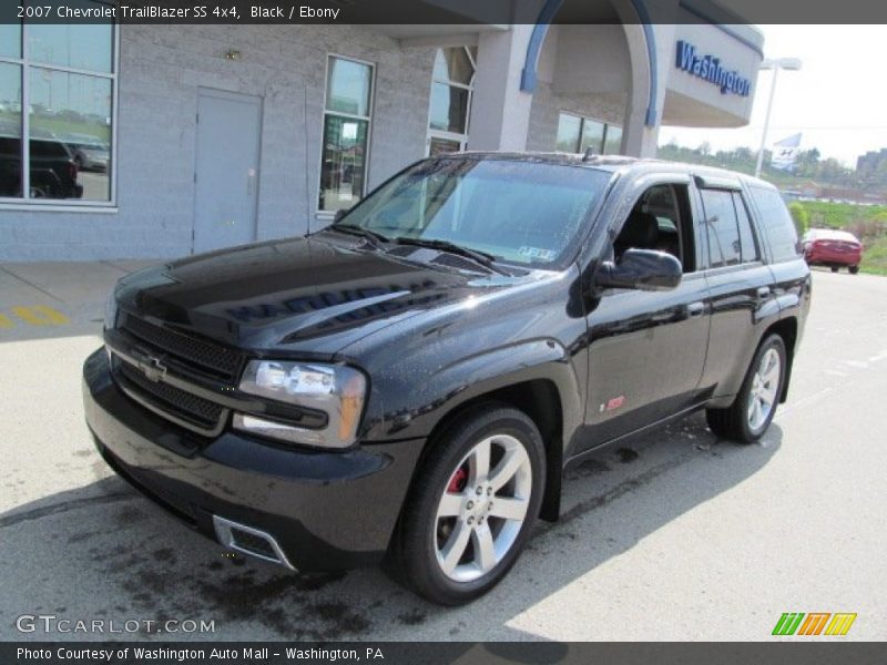 Black / Ebony 2007 Chevrolet TrailBlazer SS 4x4