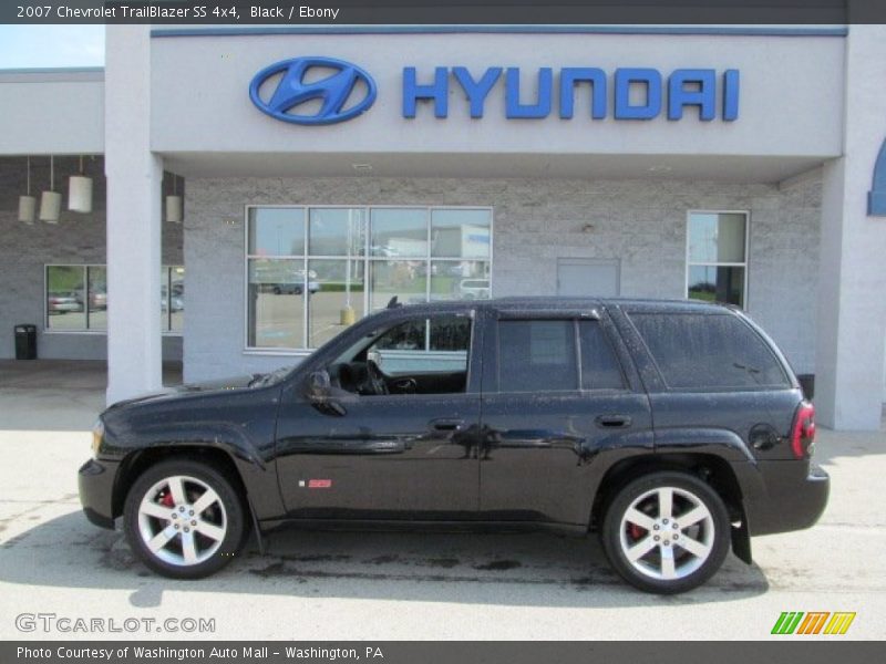 Black / Ebony 2007 Chevrolet TrailBlazer SS 4x4