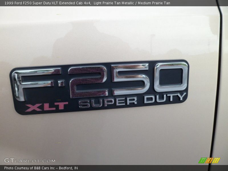Light Prairie Tan Metallic / Medium Prairie Tan 1999 Ford F250 Super Duty XLT Extended Cab 4x4