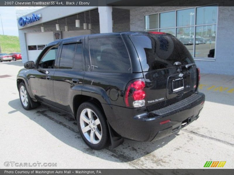 Black / Ebony 2007 Chevrolet TrailBlazer SS 4x4