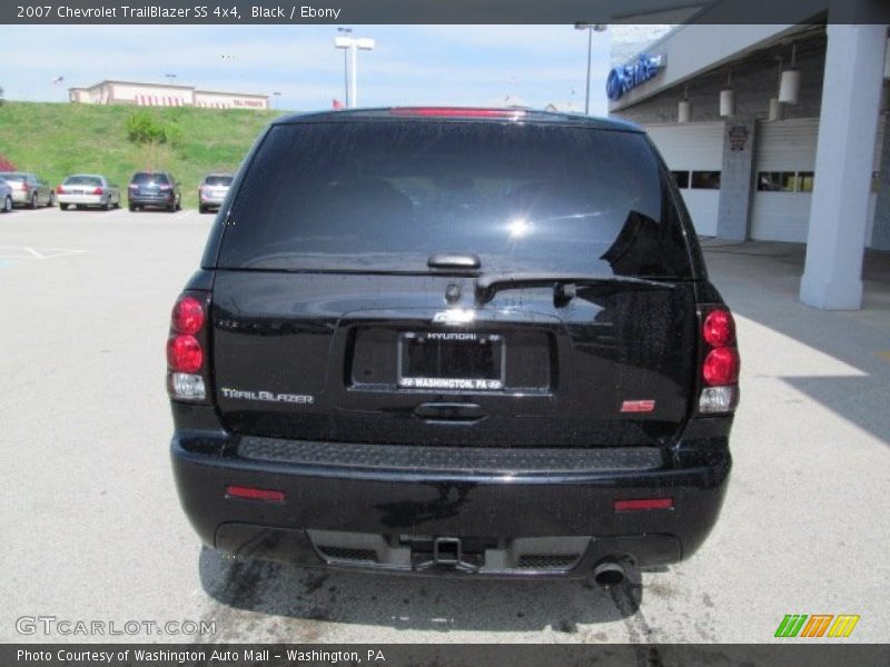 Black / Ebony 2007 Chevrolet TrailBlazer SS 4x4