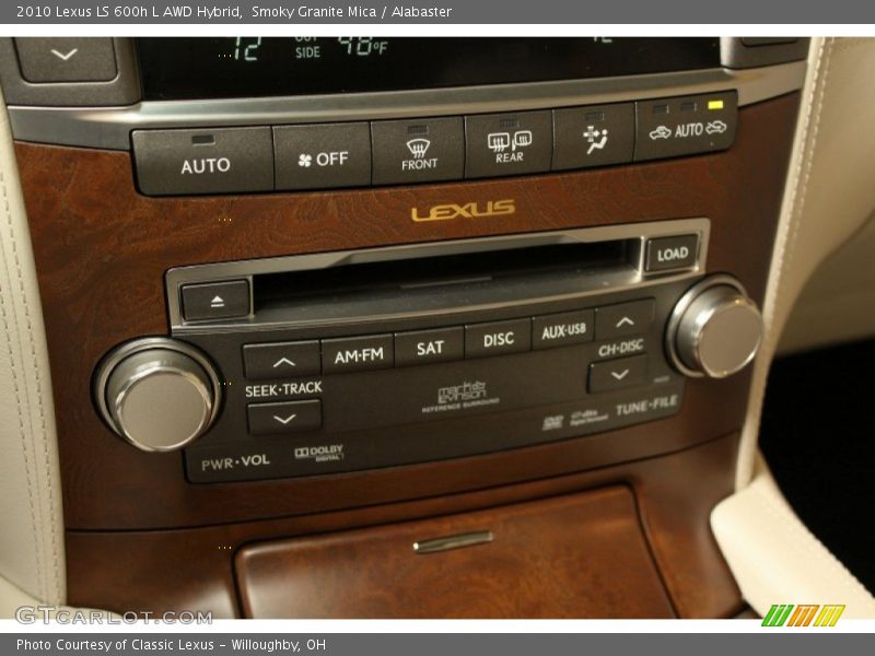 Audio System of 2010 LS 600h L AWD Hybrid